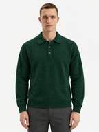 Ashford Relaxed Knit Polo Pullover
