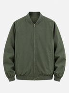 Classic Men's Bomber Jacket - Fern Green