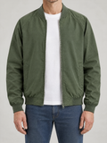 Classic Men's Bomber Jacket - Fern Green