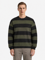 James Striped Knitted Crewneck