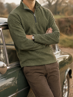 Miles Fleece Quarter Zip Sweatshirt
