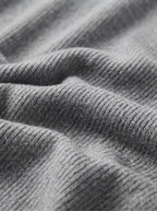 Men's Smart Casual Textured Knit Polo Sweater