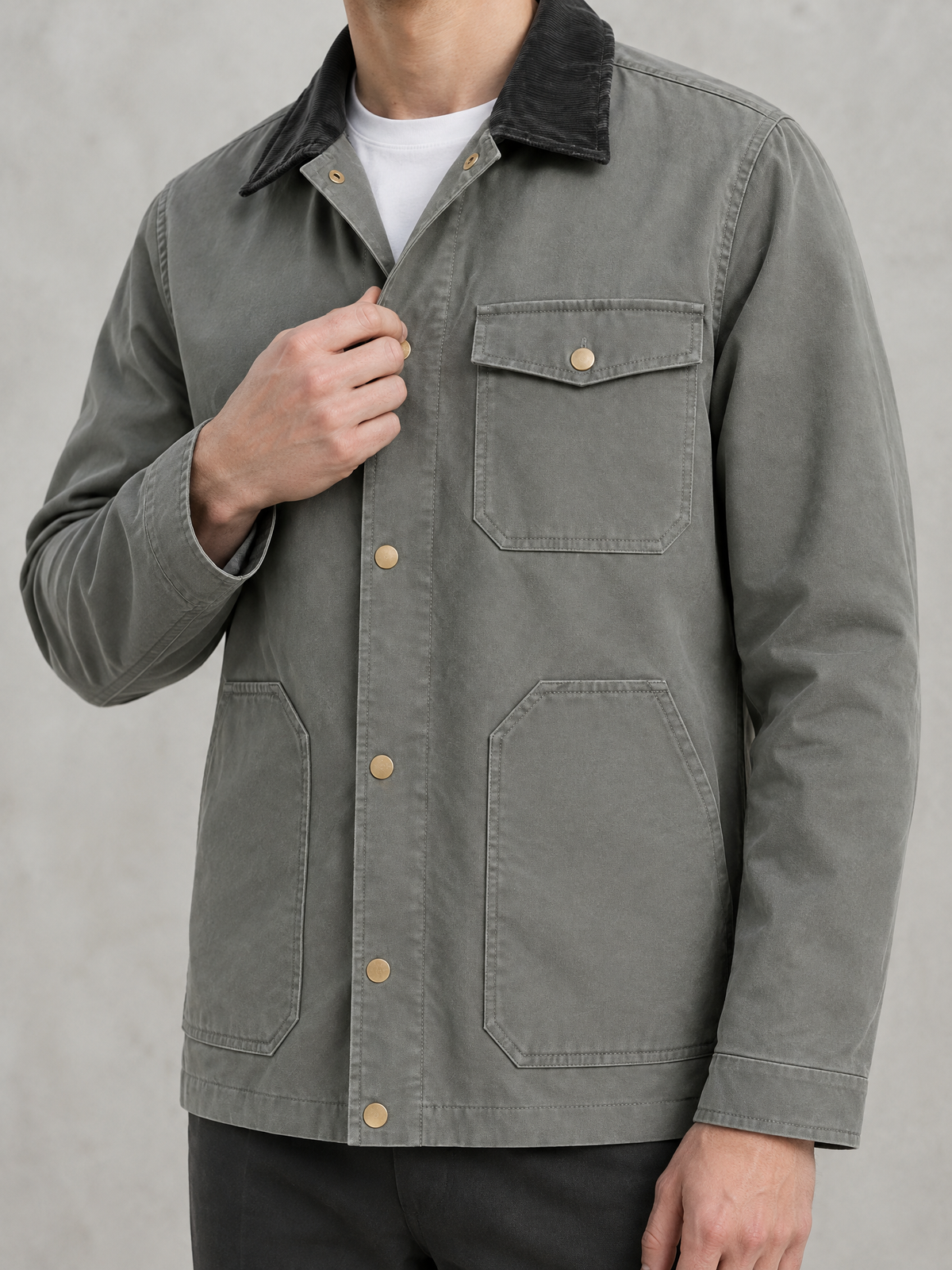 Organic Comfort Stretch Chore Jacket