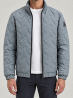 Quilted Stand Collar Jacket