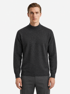 Essential Ribbed Mock Neck Sweater