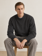Essential Ribbed Mock Neck Sweater