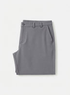 Men's Smart Casual Stretch Solid Trousers