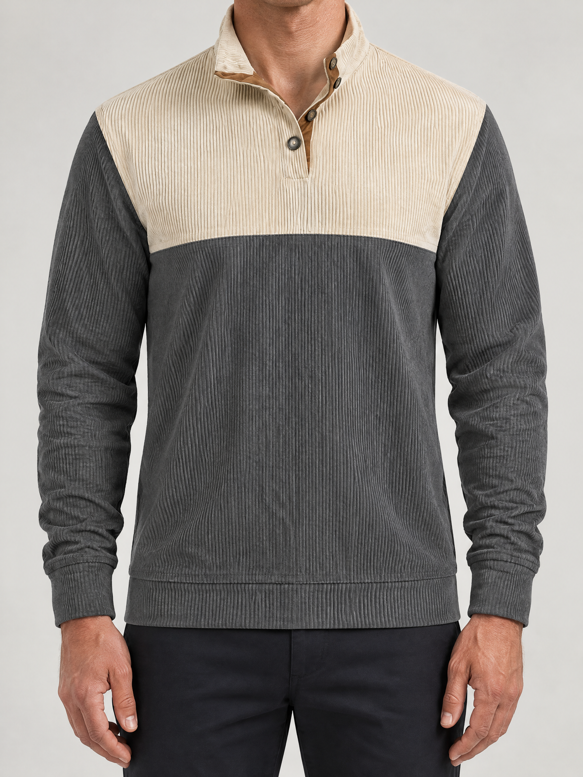 Arthur Pullover Corduroy Sweater