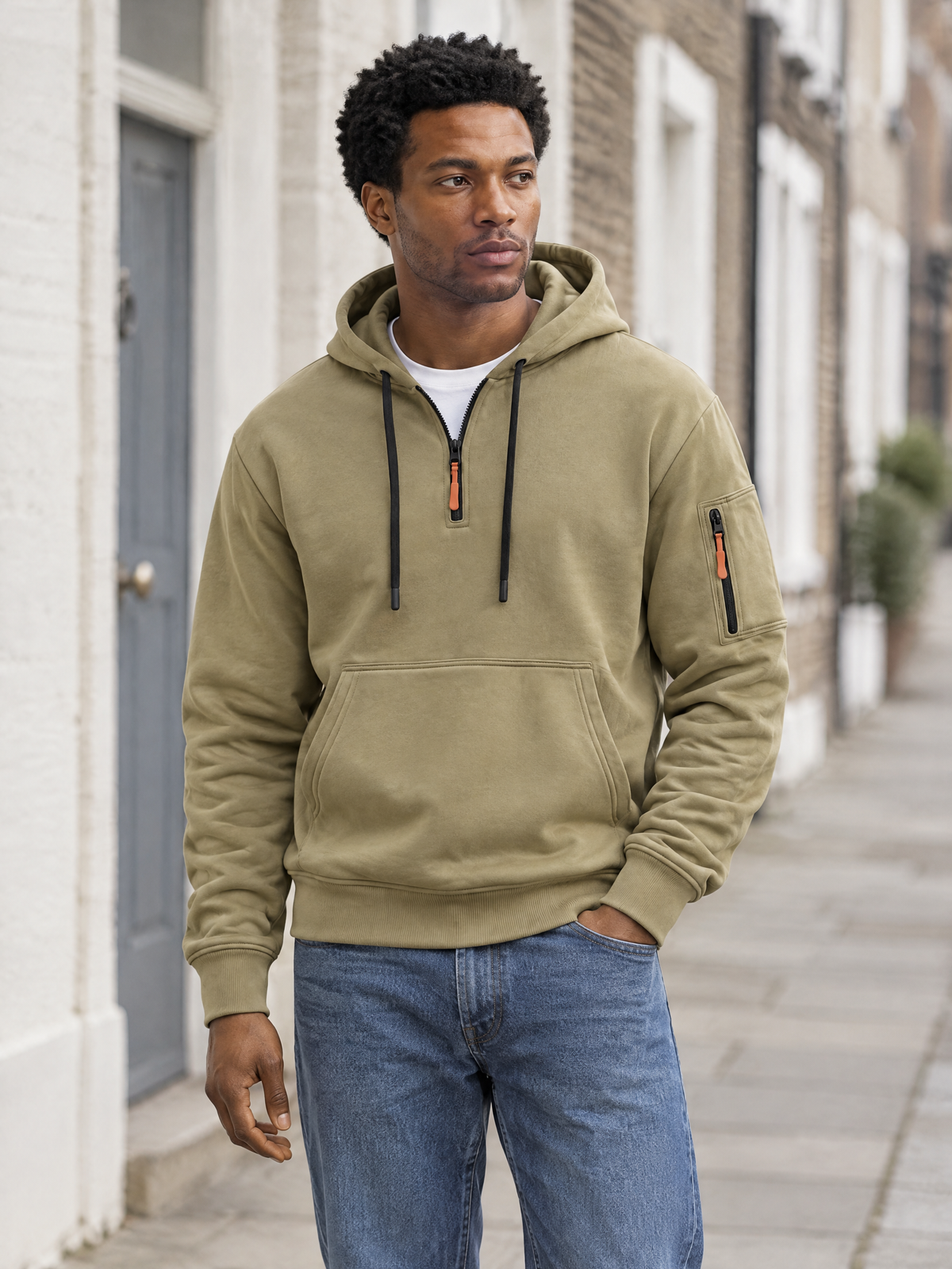 Don Zip Pocket Hoodie