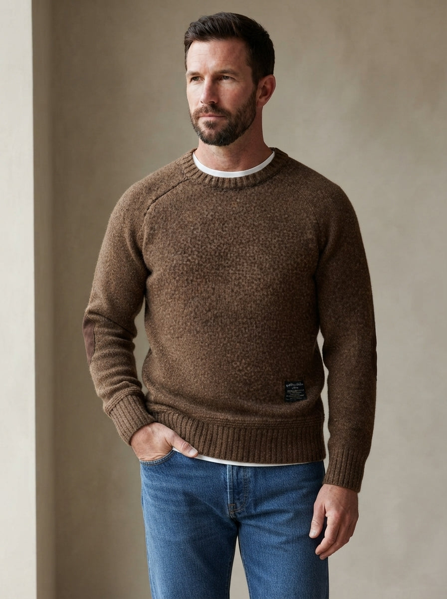 Classic Knit Crew Neck Sweater