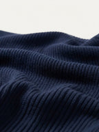 100% Organic Cotton Ribbed Crewneck Sweater