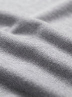Casual Striped Cotton Quarter-Zip Sweater