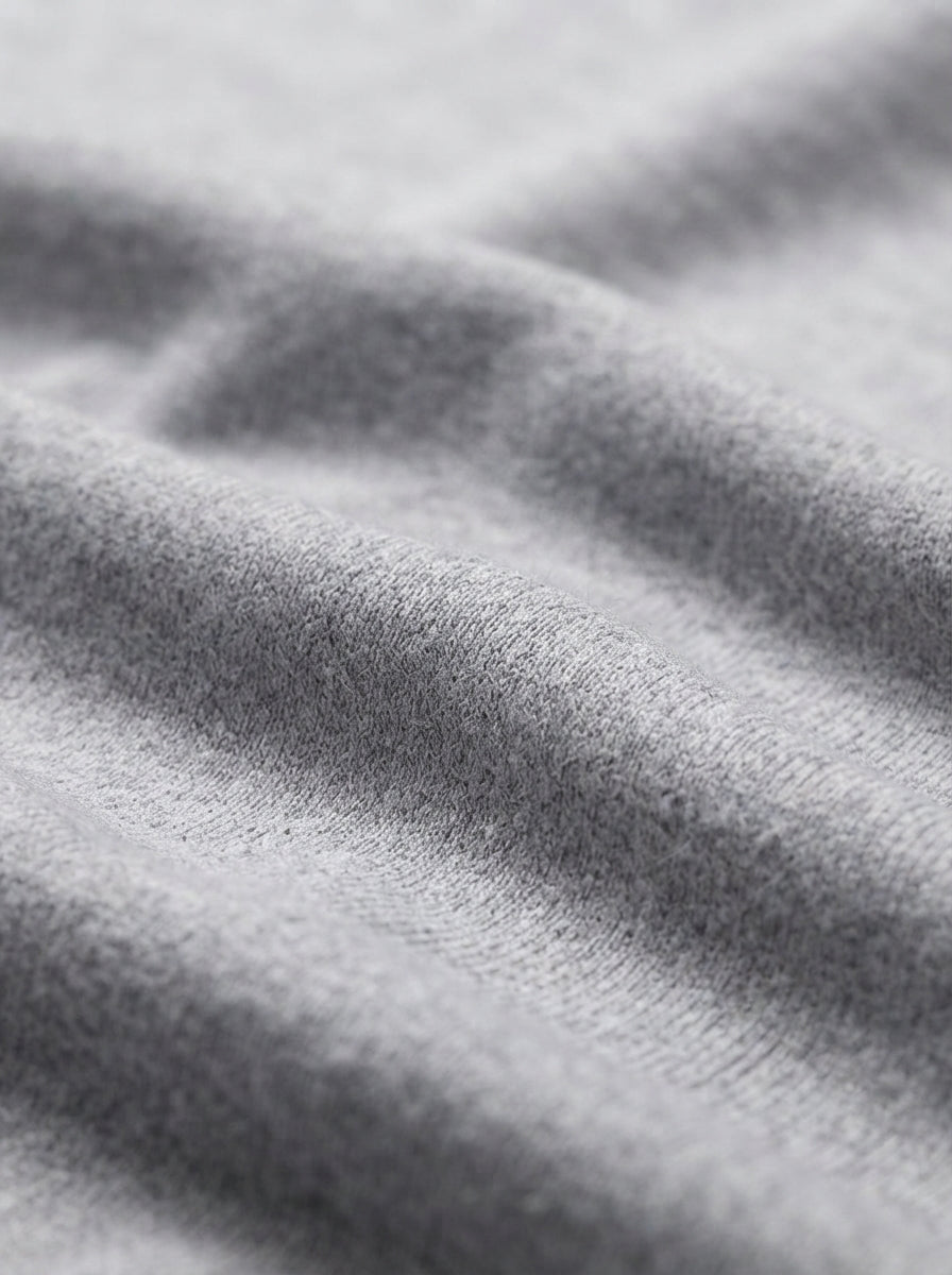 Casual Striped Cotton Quarter-Zip Sweater