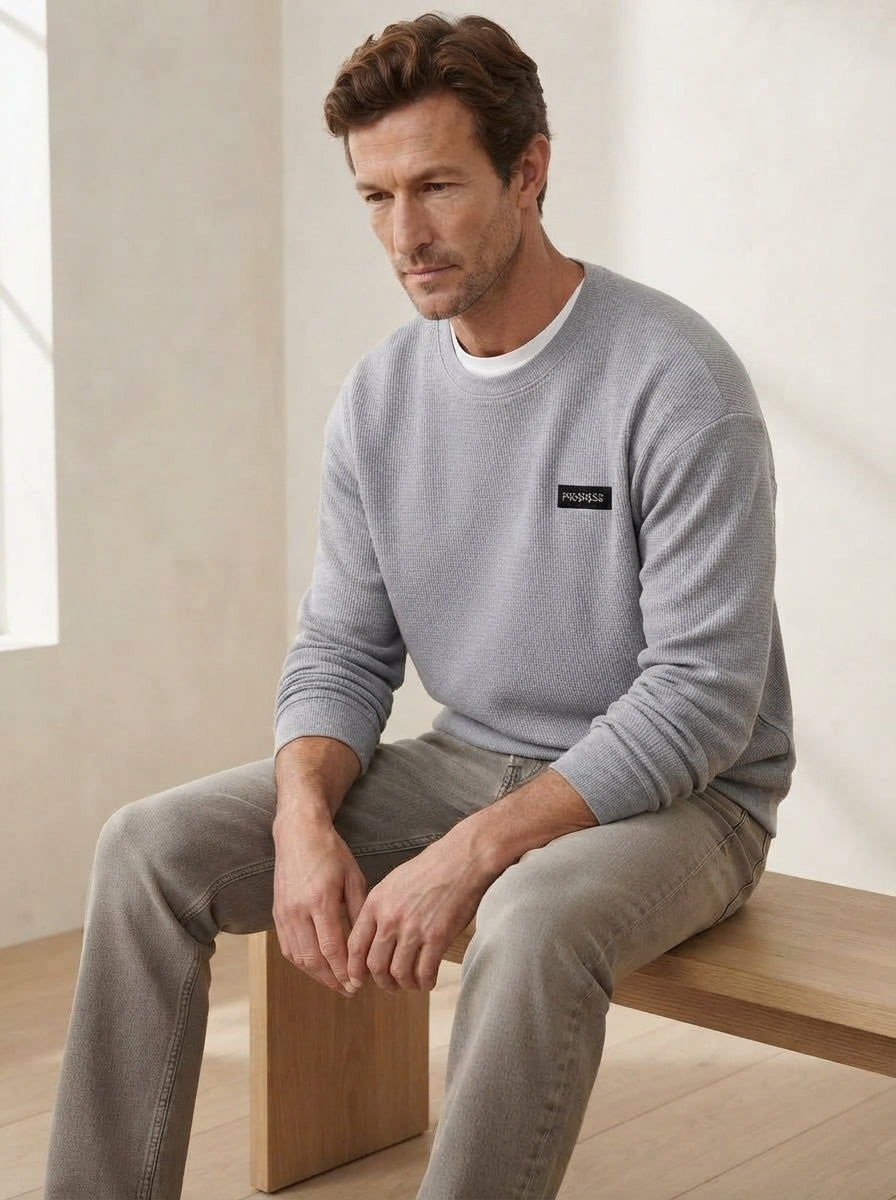 Light gray - natural-seated