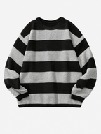 James Striped Knitted Crewneck