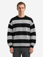 James Striped Knitted Crewneck