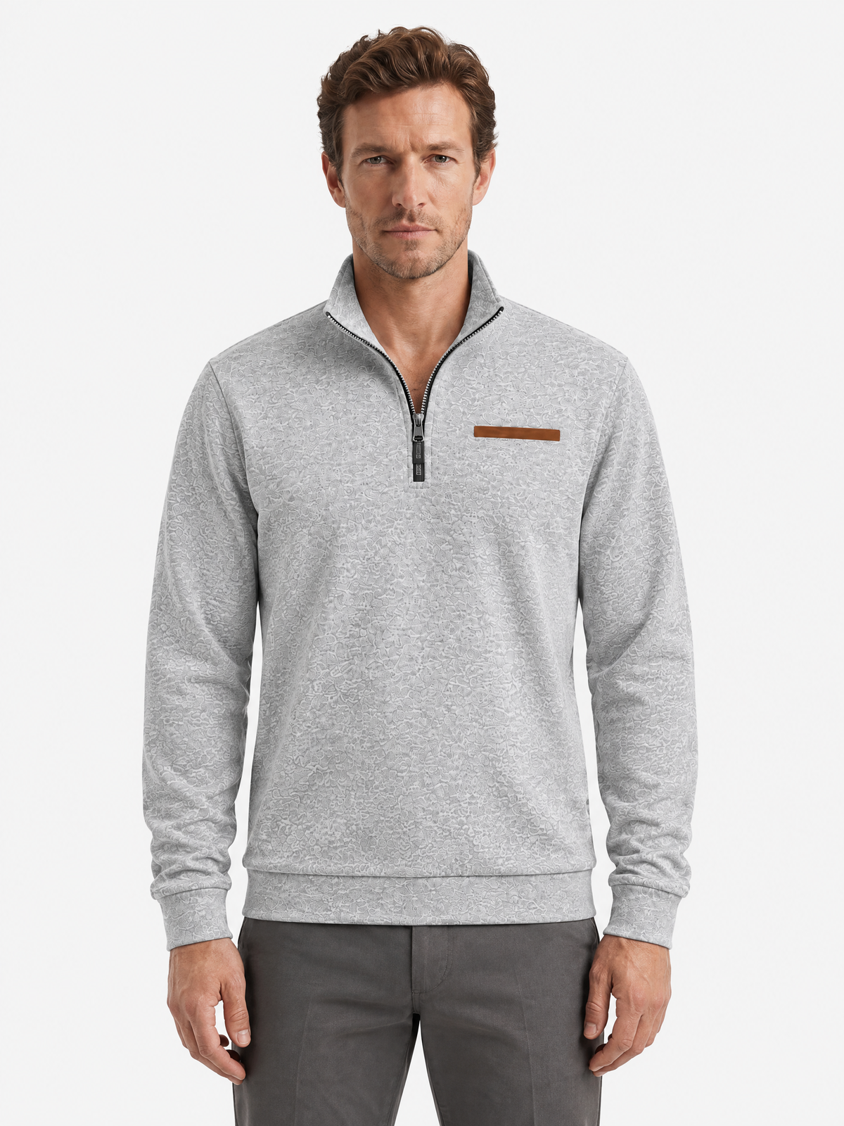 Bryan Fleece Quarter-Zip Sweatshirt