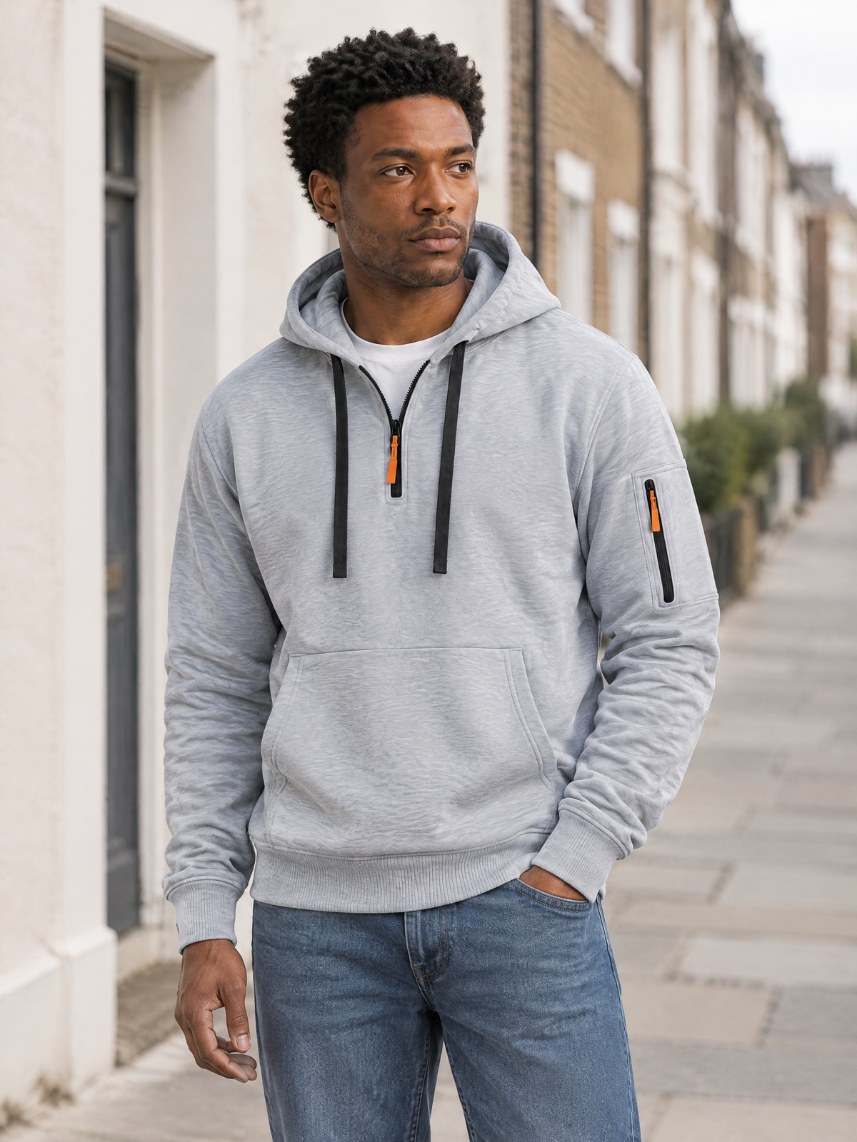 Don Zip Pocket Hoodie