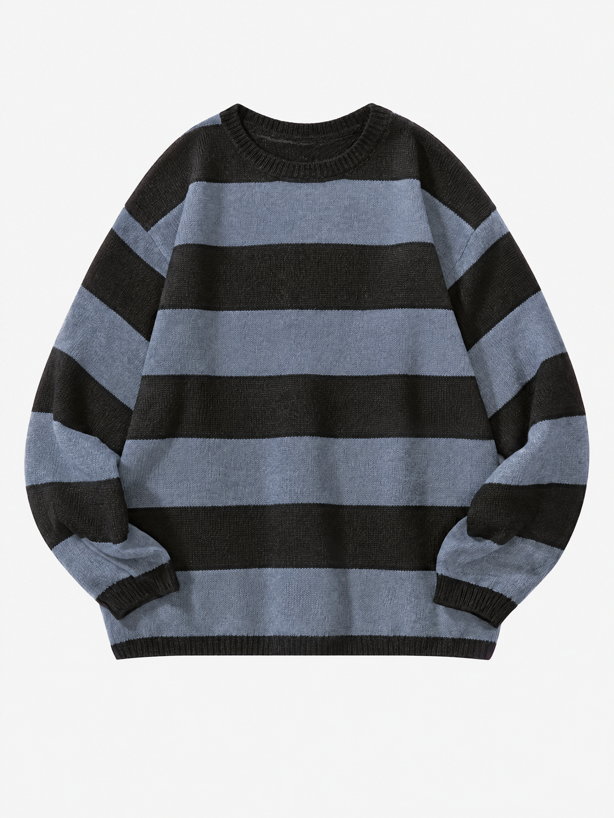 James Striped Knitted Crewneck