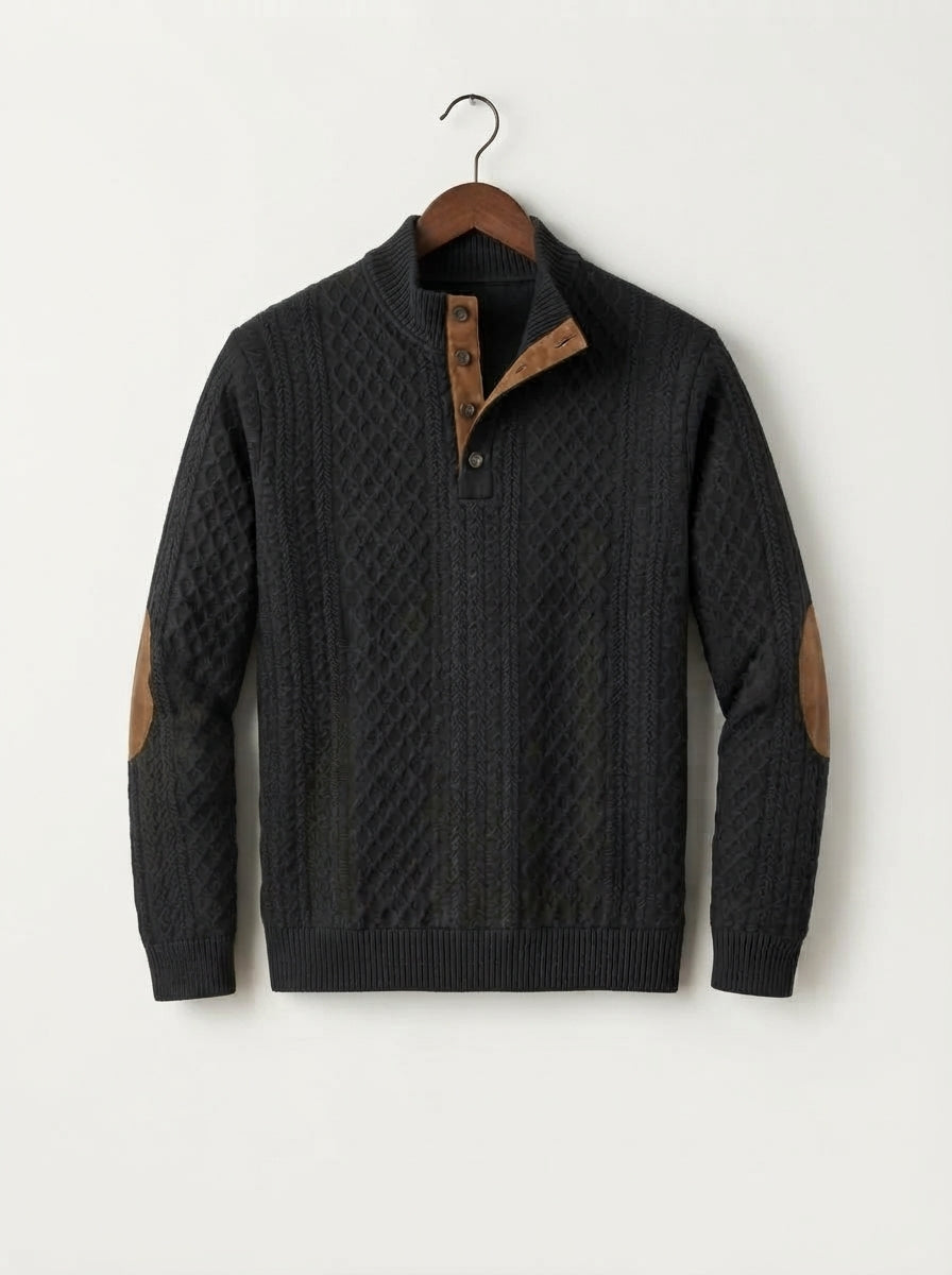 Classic High Collar Pullover