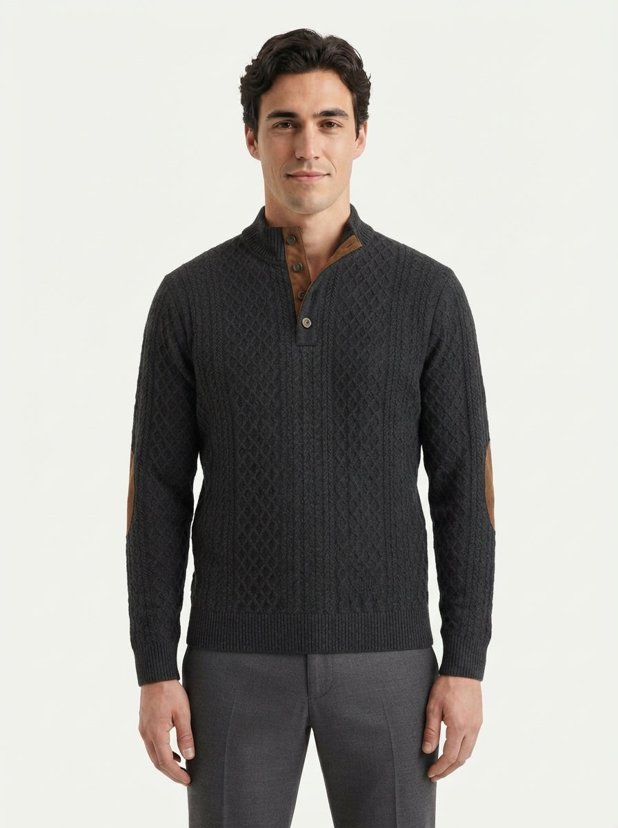 Classic High Collar Pullover