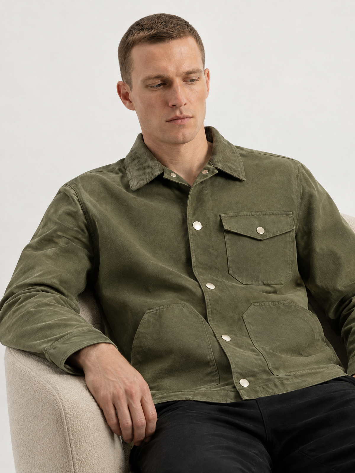 Organic Comfort Stretch Chore Jacket