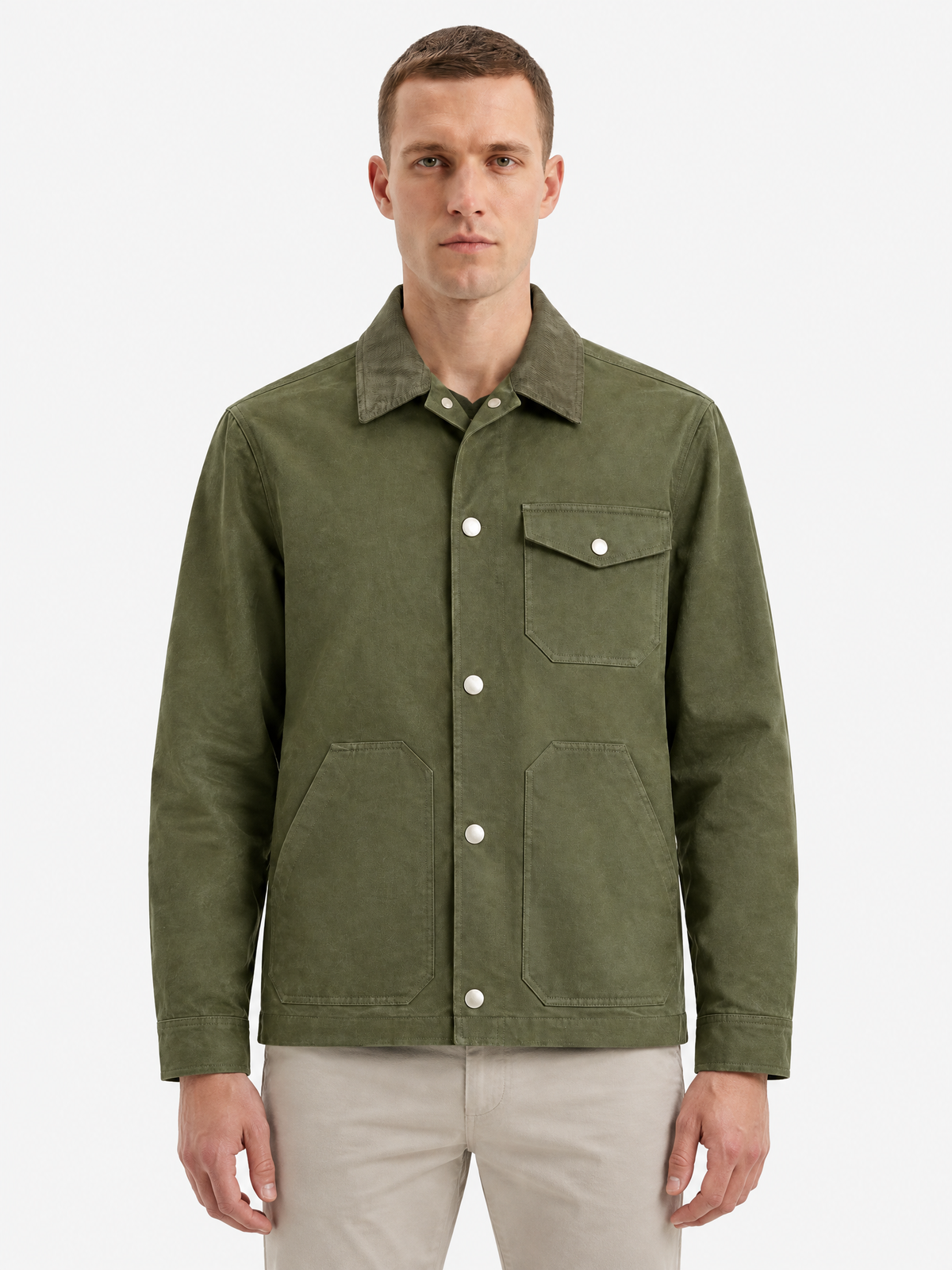 Organic Comfort Stretch Chore Jacket