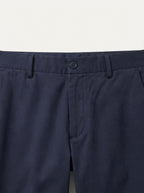 Men's Smart Casual Stretch Solid Trousers