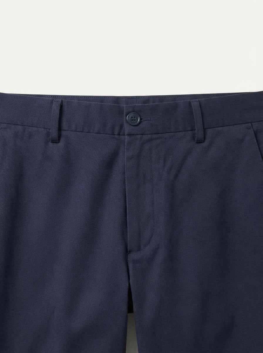 Men's Smart Casual Stretch Solid Trousers