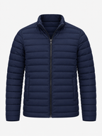 Quilted Stand Collar Puffer Jacket