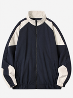 Travis Colour Block Zip-Up Jacket