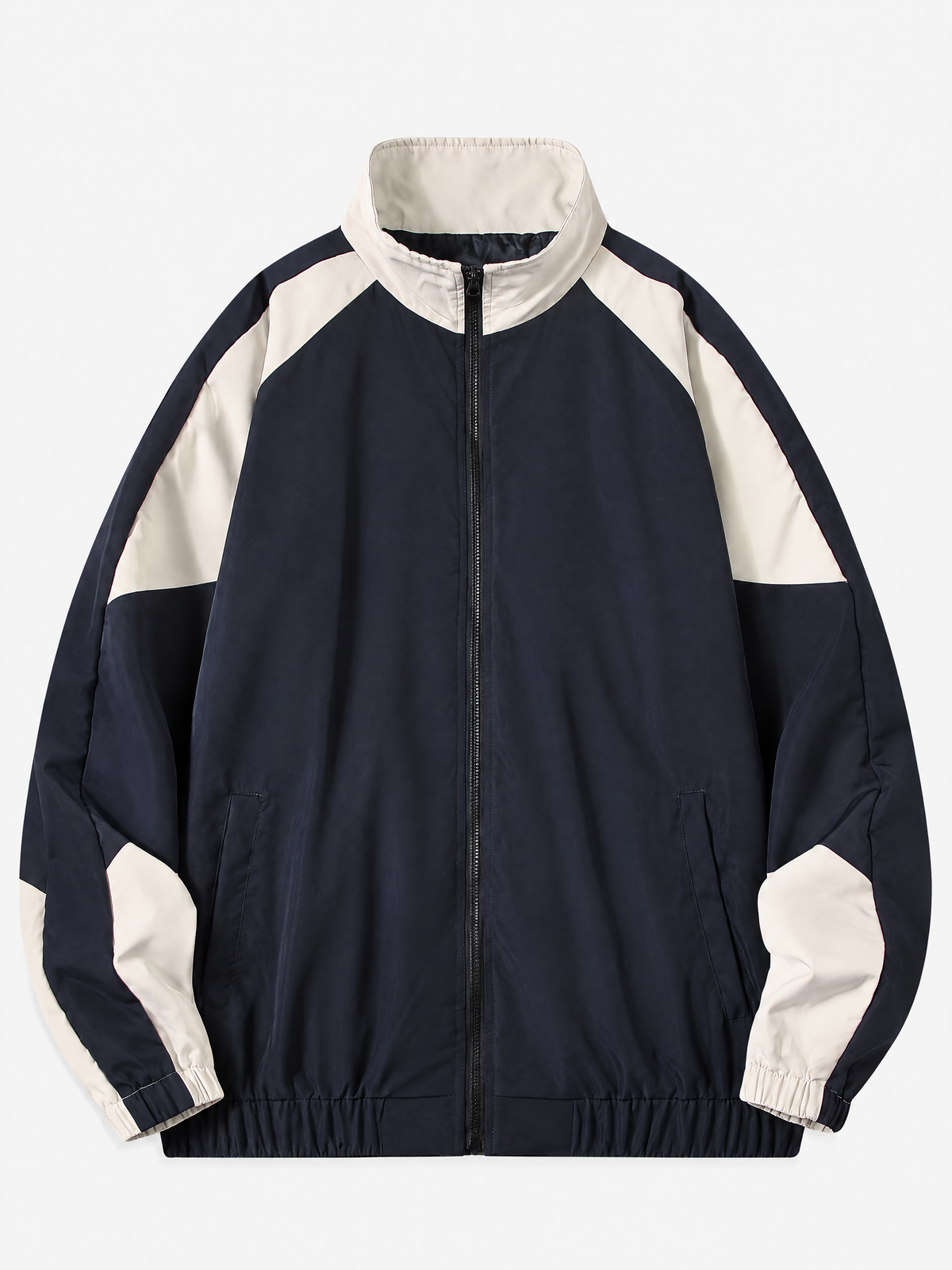 Travis Colour Block Zip-Up Jacket