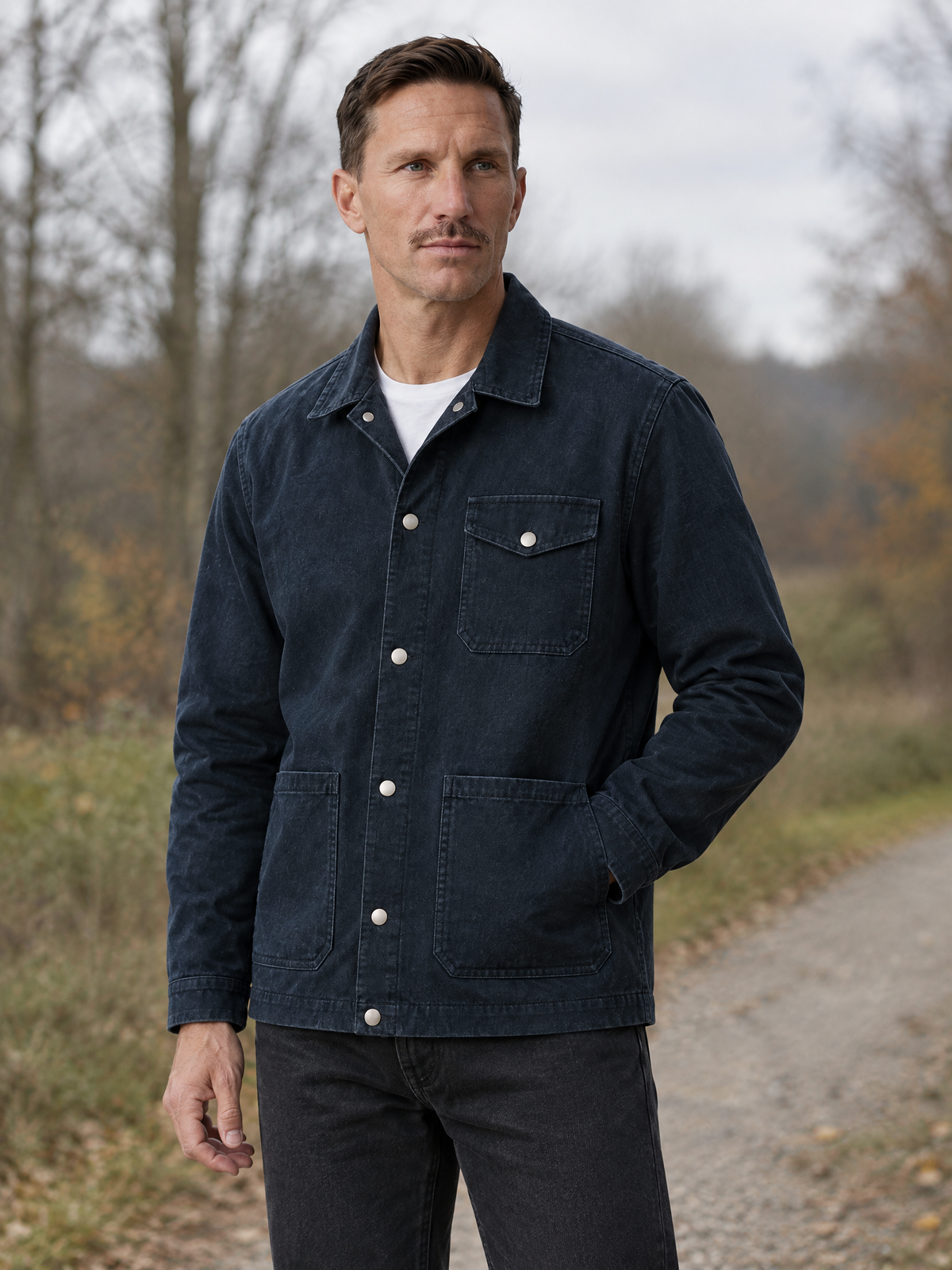 Organic Comfort Stretch Chore Jacket