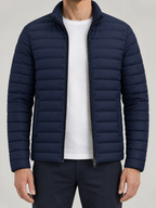 Quilted Stand Collar Puffer Jacket
