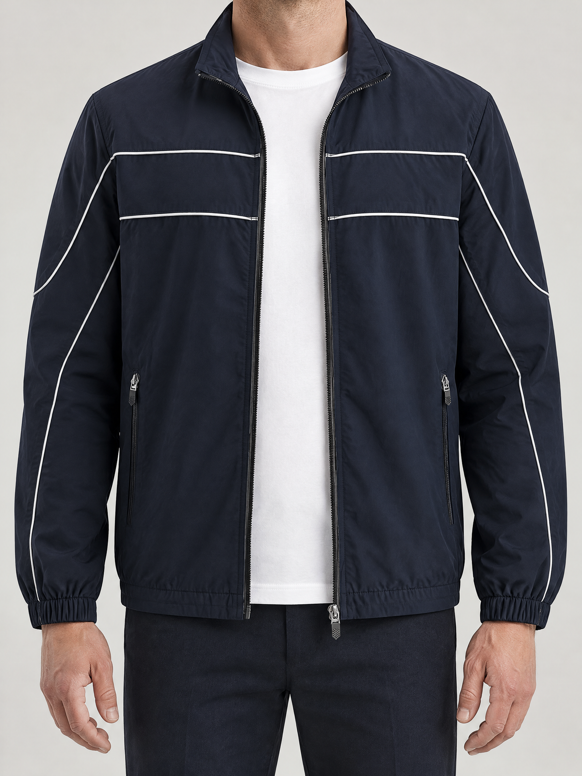 Kai Luminous Stripe Zip Jacket