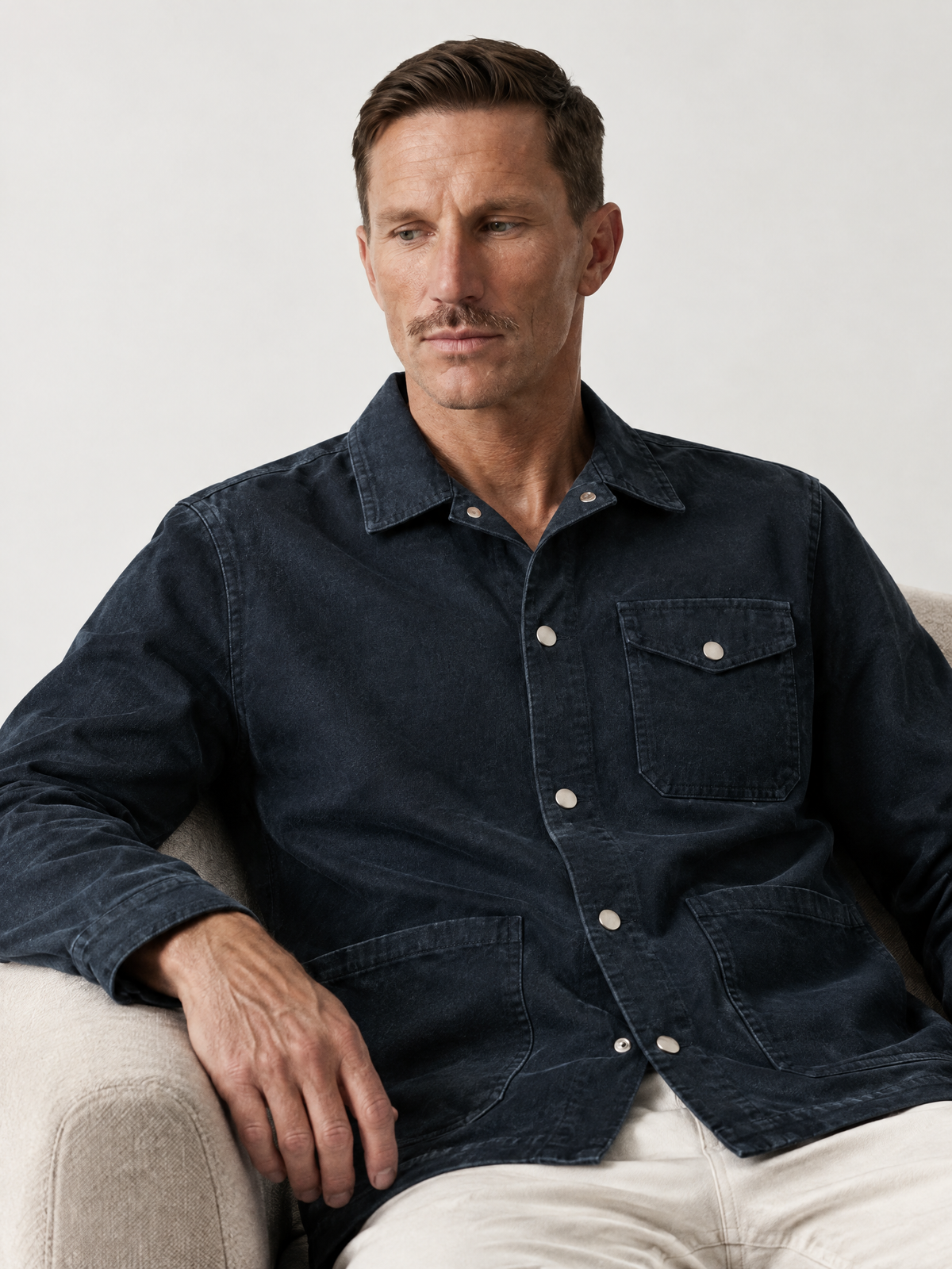 Organic Comfort Stretch Chore Jacket