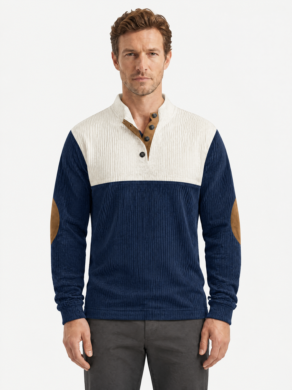 Arthur Pullover Corduroy Sweater