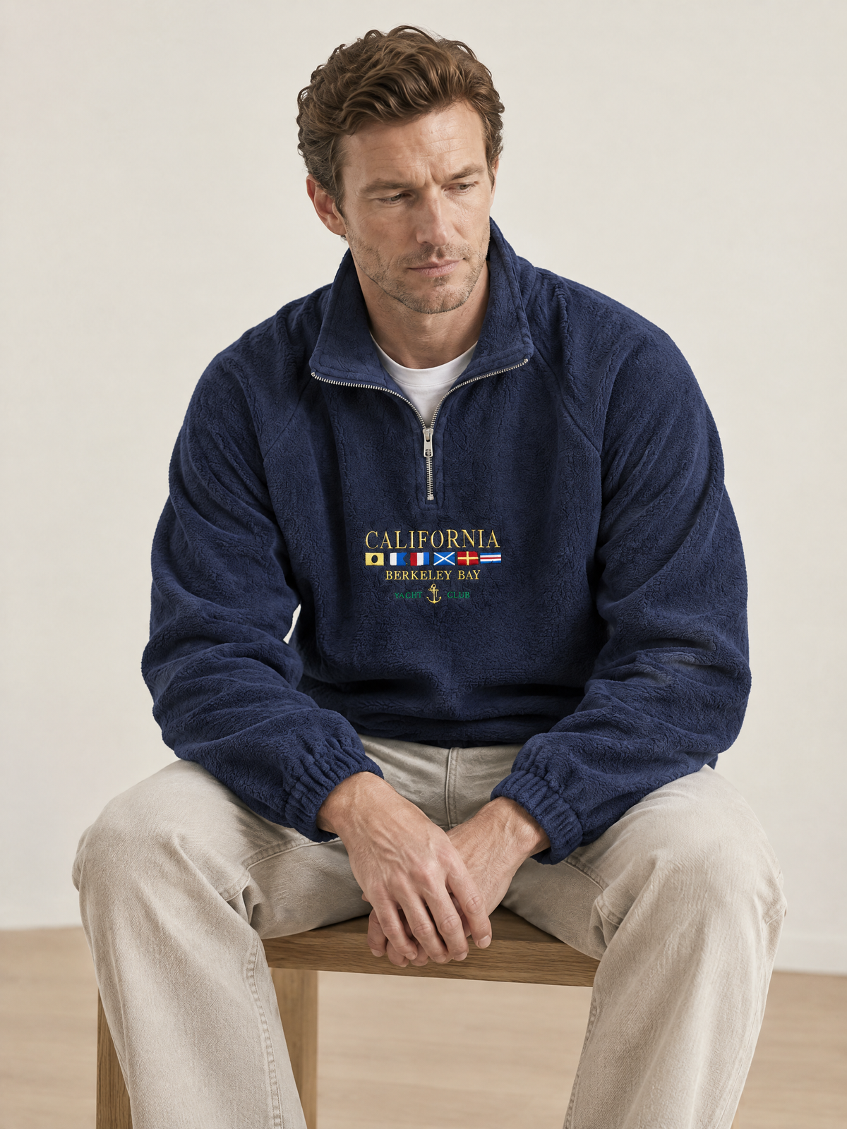 California Quarter Zip Sweatshirt