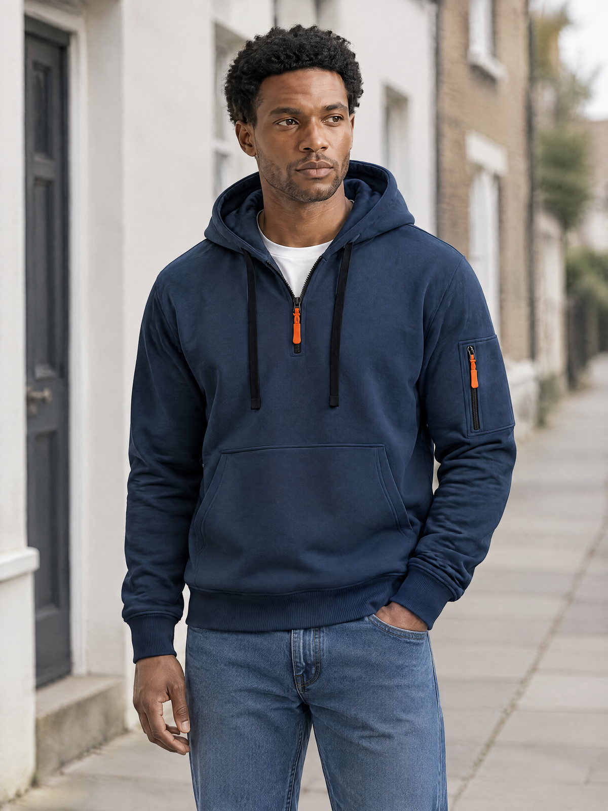 Don Zip Pocket Hoodie