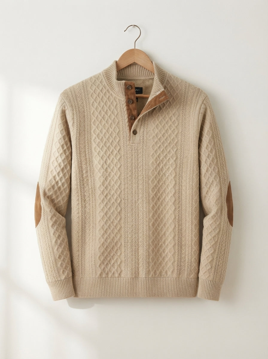Classic High Collar Pullover