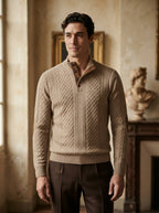 Classic High Collar Pullover