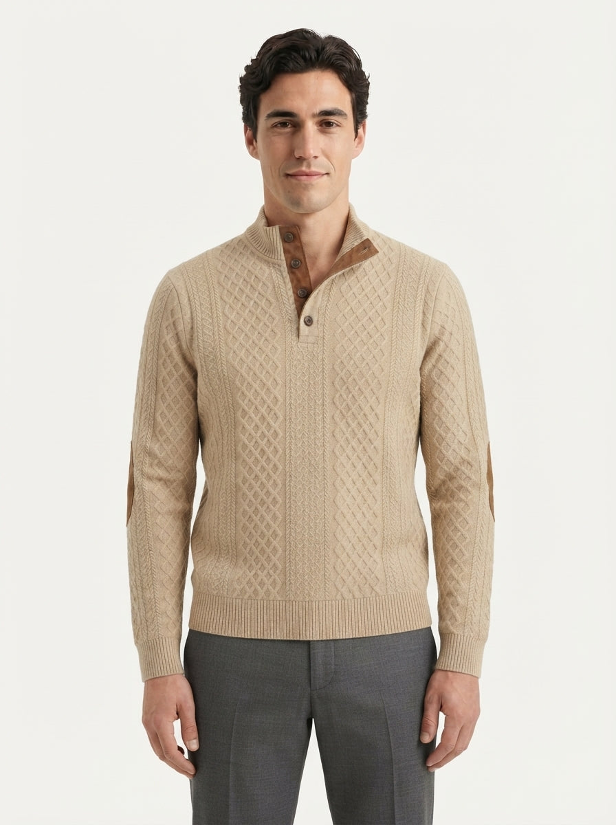 Classic High Collar Pullover