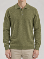 Ashford Relaxed Knit Polo Pullover