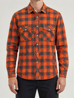 Calvin Flannel Checkered Long Sleeve Shirt