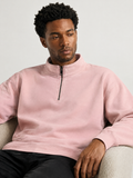 Casual Half-Zip Sweatshirt