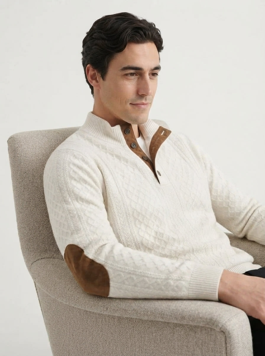 Classic High Collar Pullover