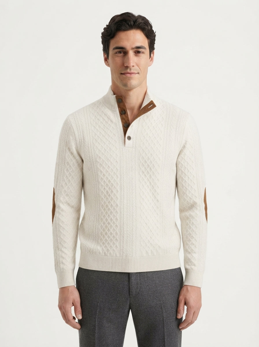 Classic High Collar Pullover