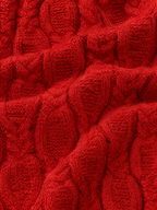 Cable Knit Crewneck Sweater