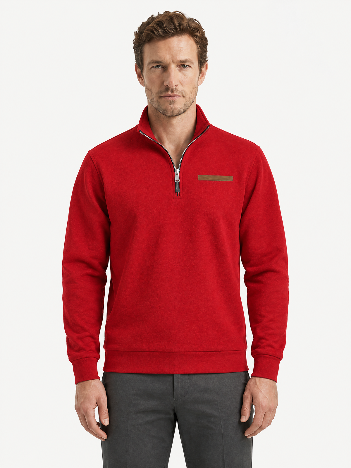 Bryan Fleece Quarter-Zip Sweatshirt