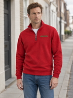 Bryan Fleece Quarter-Zip Sweatshirt